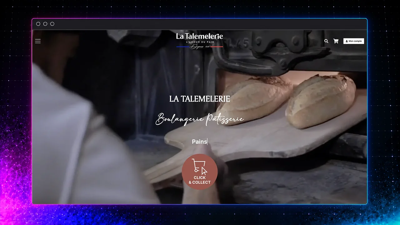 Création du site e-commerce La Talemelerie connecté au logiciel de caisse Crisalid/WebSteri par WPOP